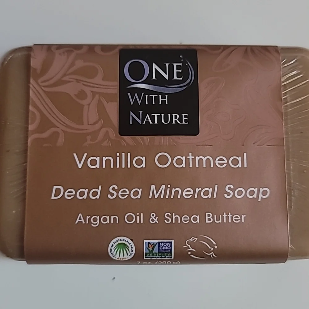 Vanilla Oatmeal Shea/Argan Soap - 7 oz.